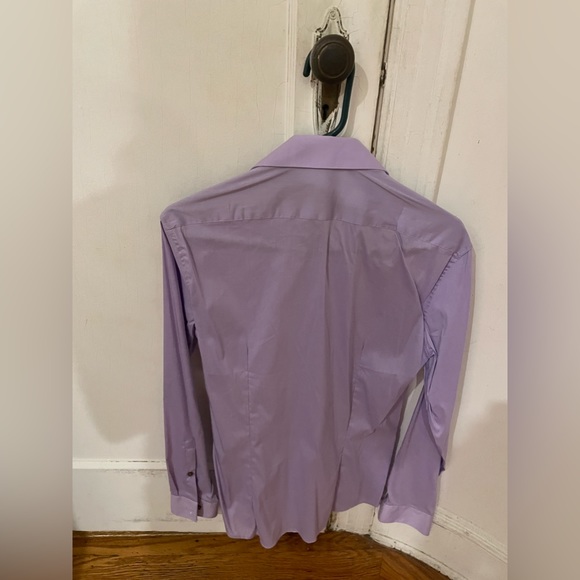 Calvin Klein Purple Button Down Shirt - Picture 3 of 3